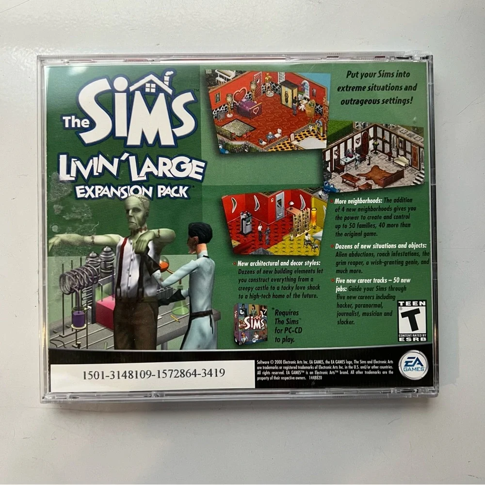 The Sims Vacation expansion pack, CD-ROM PC video game